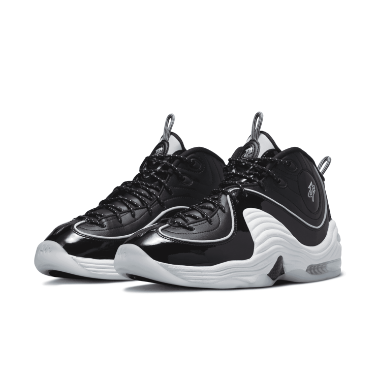 Nike Air Max Penny 2 All-Star Black Football Grey Angle 3
