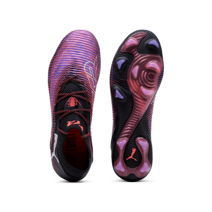 PUMA FUTURE 8 ULTIMATE Firm Ground Soccer Cleat in Black Angle 0