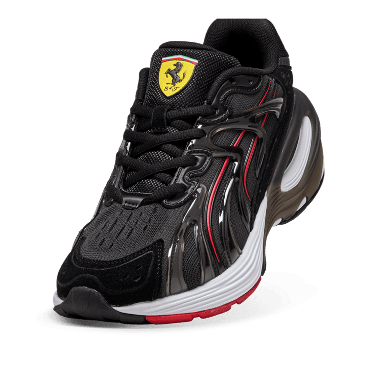 PUMA Scuderia Ferrari Inverse Sneakers in Black Angle 2