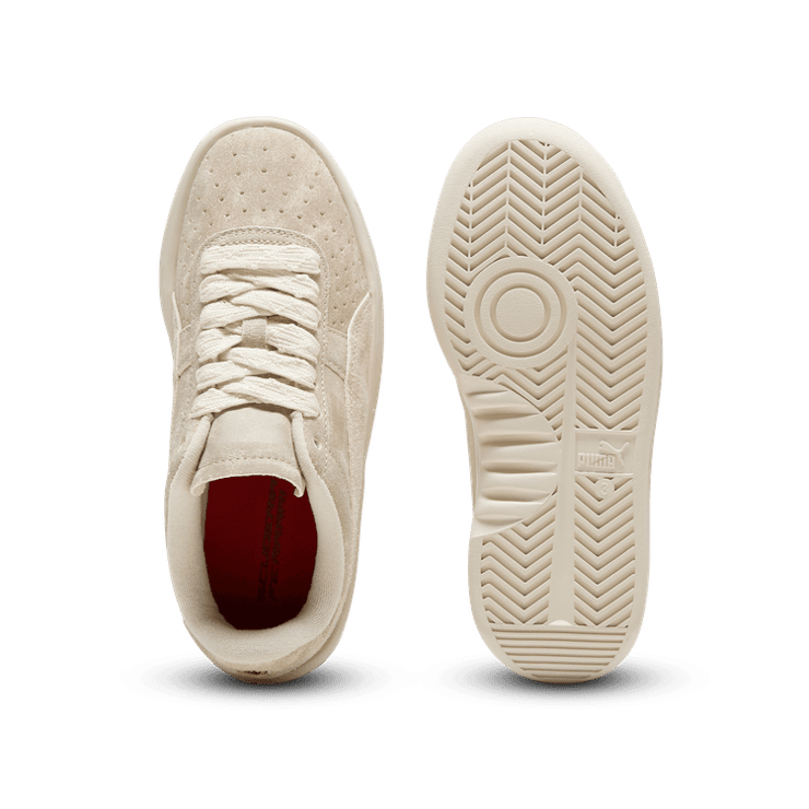 PUMA Ferrari GV Special Desert Sneakers in Beige (GS) Angle 0