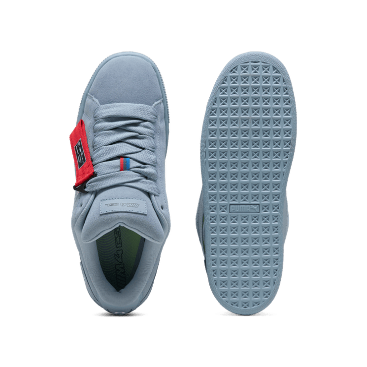 PUMA BMW M Motorsport Suede XL Sneakers in Blue Angle 0