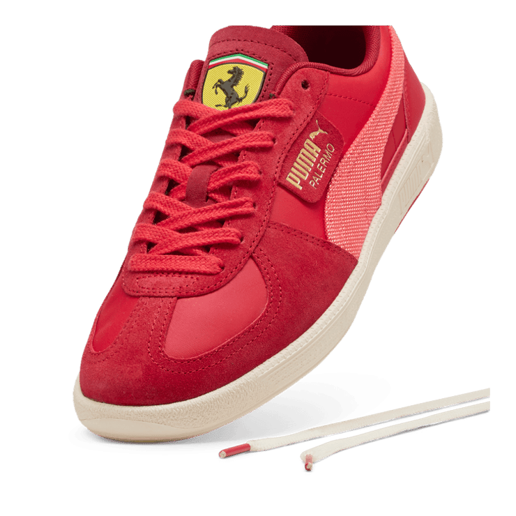 PUMA Scuderia Ferrari Palermo Sneakers in Red Angle 2