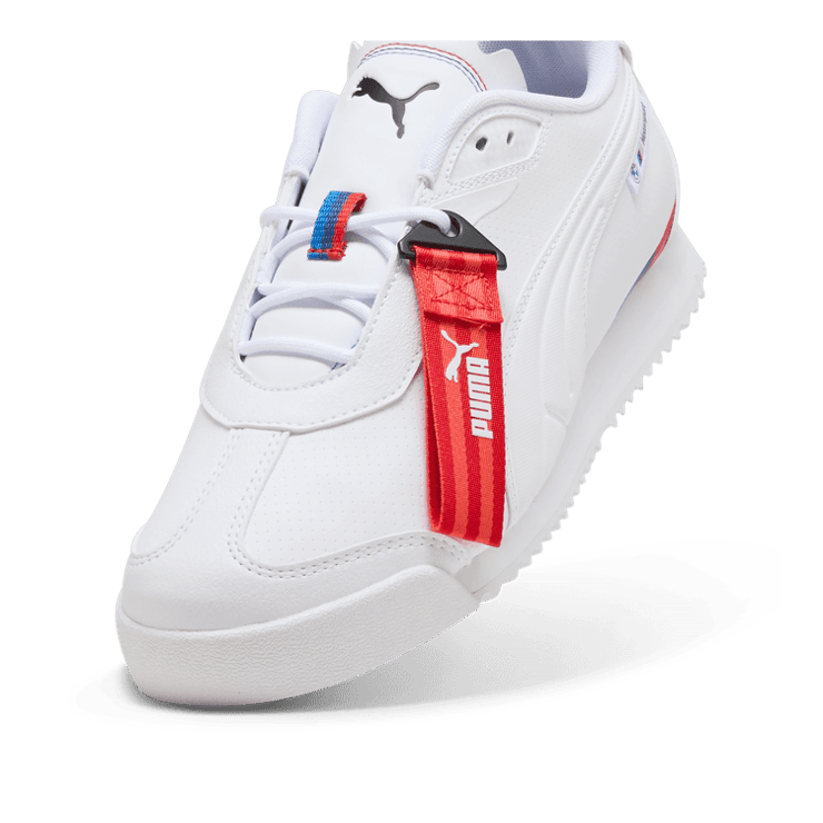 PUMA BMW M Motorsport Roma Stradale Sneakers in White Angle 2