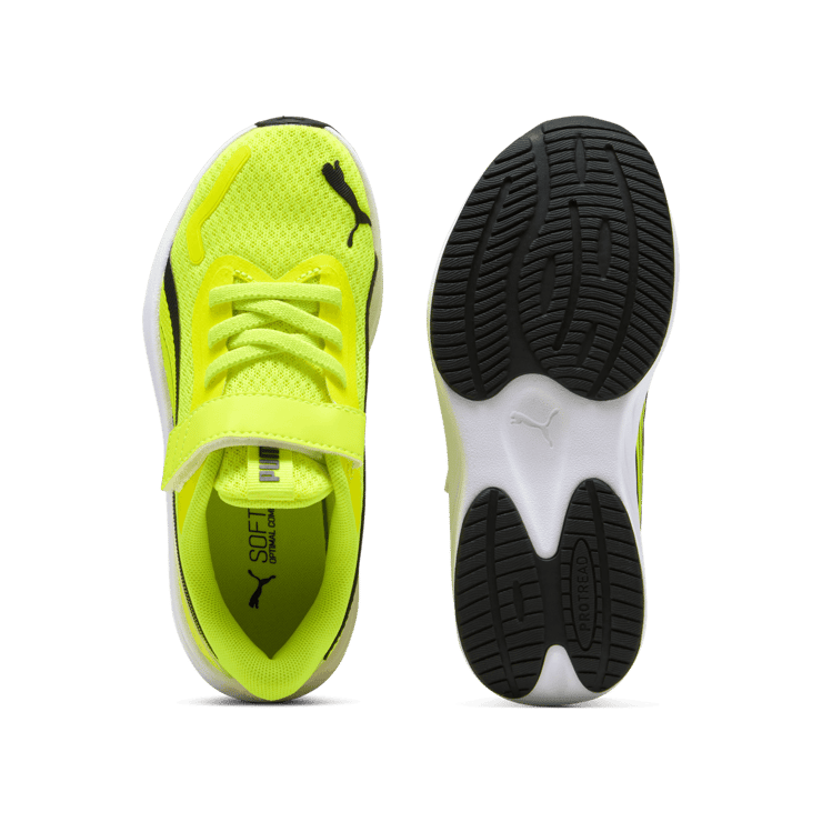 PUMA Pounce Lite Sneakers in Yellow (PS) Angle 1