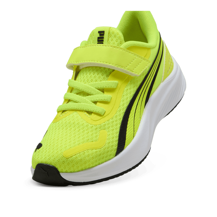 PUMA Pounce Lite Sneakers in Yellow (PS) Angle 3
