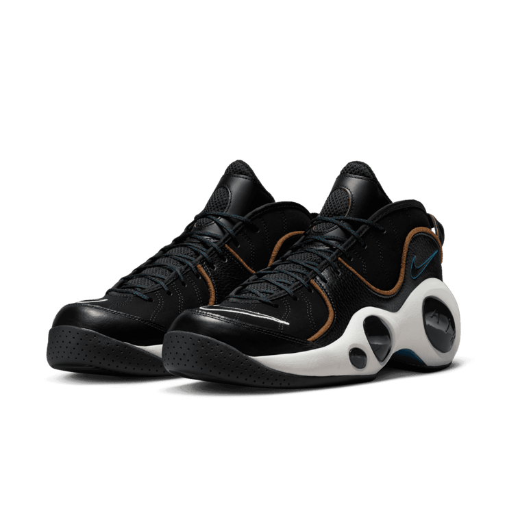 Nike Air Zoom Flight 95 Black Valerian Blue Angle 2