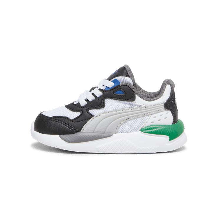 PUMA X-Ray Speed in White/Cool Light Grey/Black (TD) Angle 0