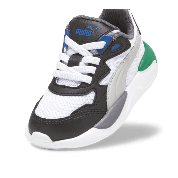 PUMA X-Ray Speed in White/Cool Light Grey/Black (TD) Angle 1
