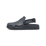 PUMA Shibui Mule Slip-On in Grey Angle 1