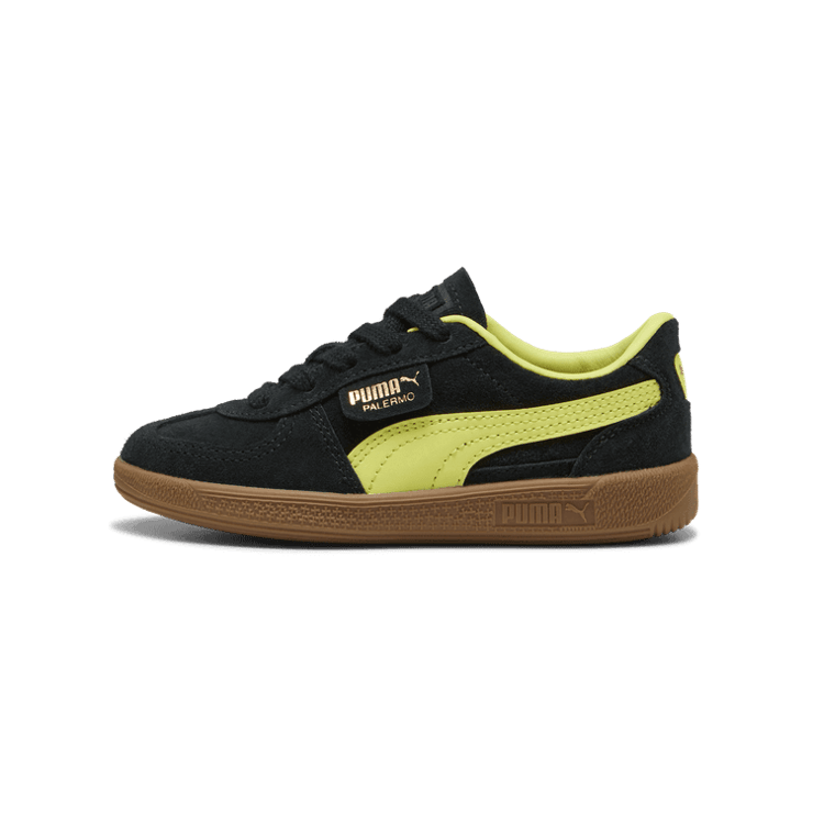 PUMA Palermo Sneakers in Black (PS) Angle 1