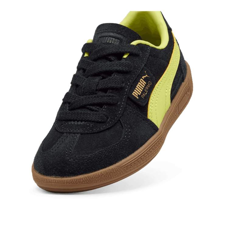 PUMA Palermo Sneakers in Black (PS) Angle 2