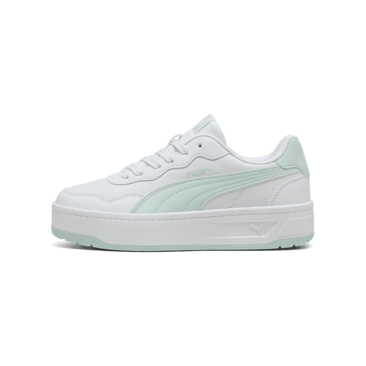 PUMA Court Lally Skye Sneakers in White Angle 1