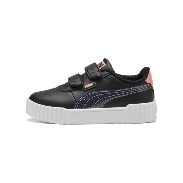 PUMA Carina 3.0 Blurry Dreams Sneakers in Black (PS) Angle 1