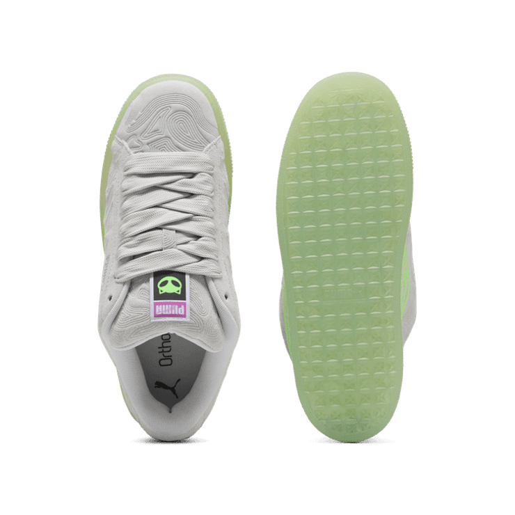 PUMA Suede XL Alien Sneakers in Grey Angle 0