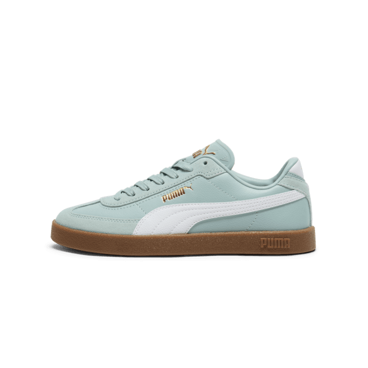 PUMA Club II Era Sneakers in Green Angle 0