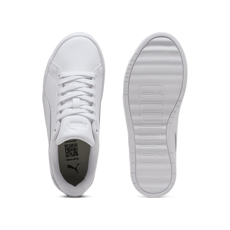 PUMA Jada Classic Sneakers in White (GS) Angle 0