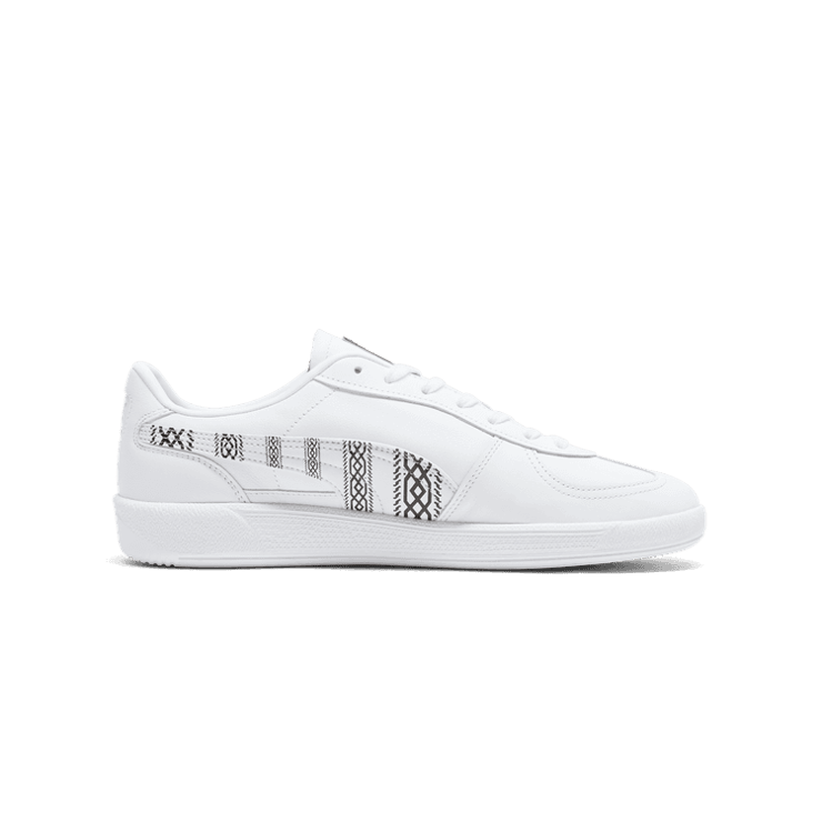 PUMA Palermo Leather MH Sneakers in White Angle 0