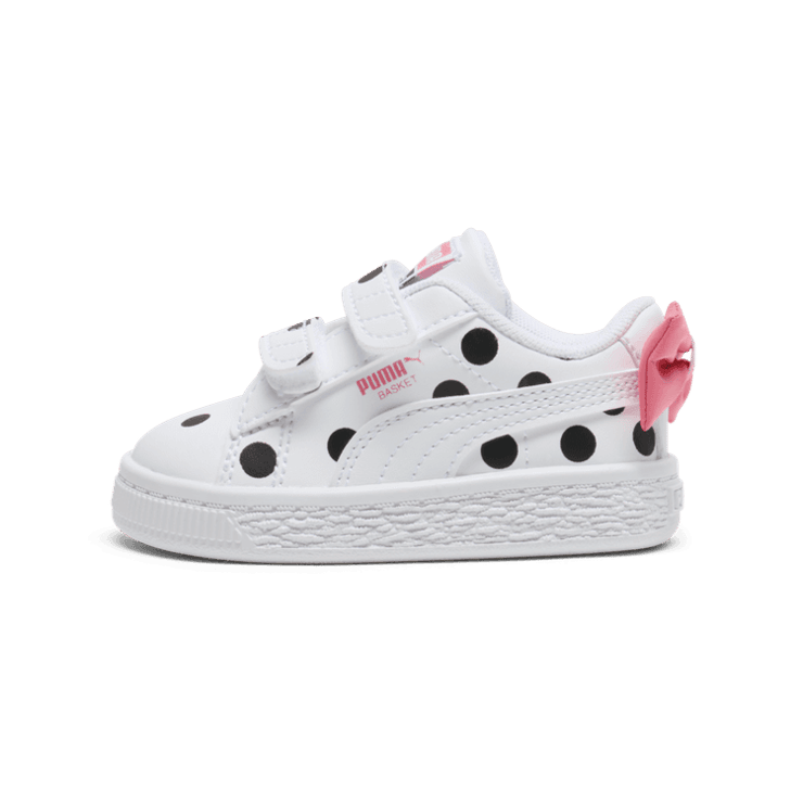 PUMA Basket Bow s' Sneakers in White (TD) Angle 0
