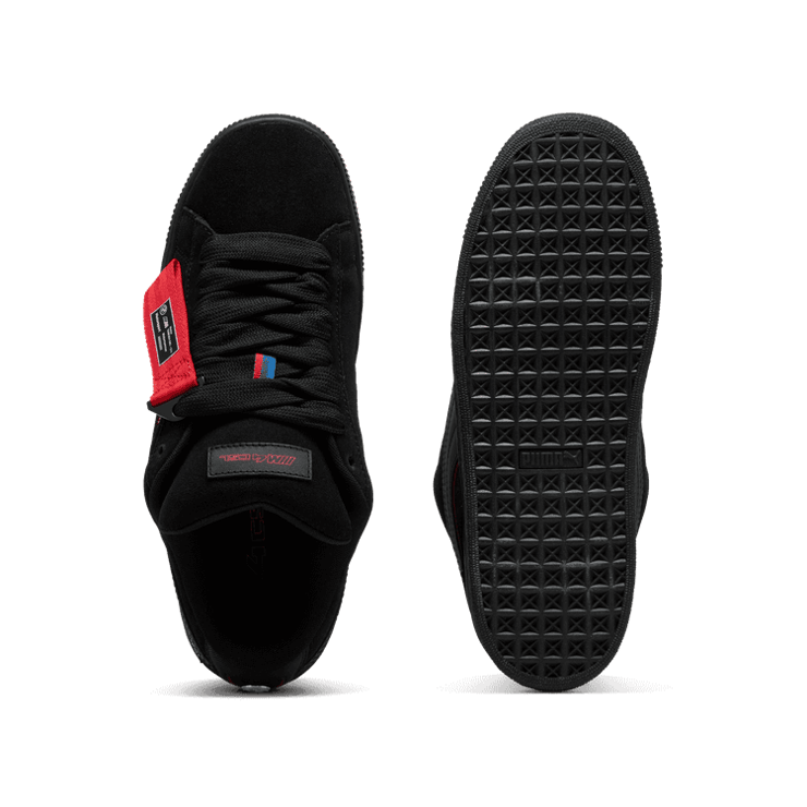 PUMA BMW M Motorsport Suede XL Sneakers in Black Angle 0