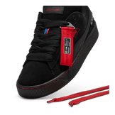 PUMA BMW M Motorsport Suede XL Sneakers in Black Angle 2