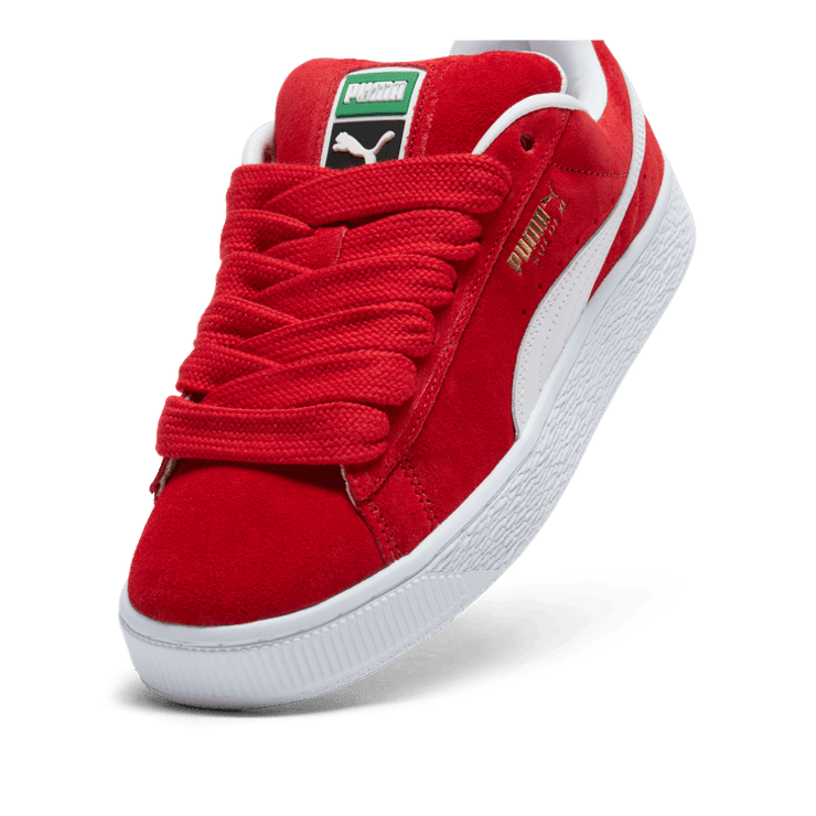 PUMA Suede XL Sneakers in Red Angle 2