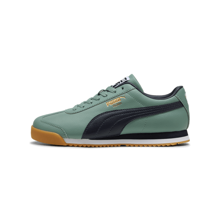PUMA Roma 24 Sneakers in Green Angle 1
