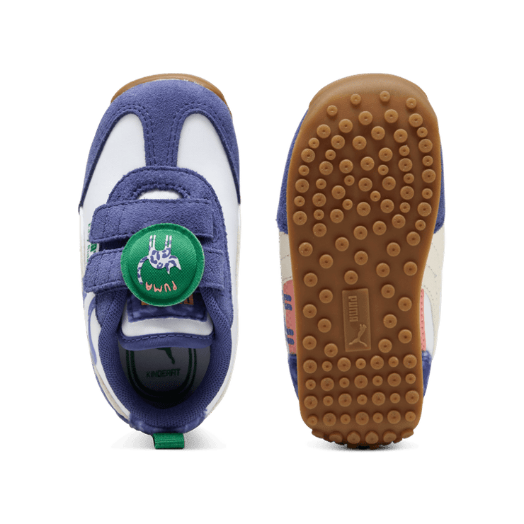 PUMA Easy Rider Cats Club s' Sneakers in White (TD) Angle 0