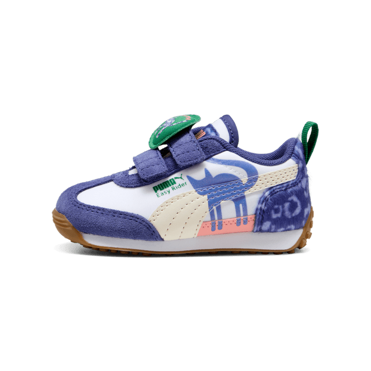 PUMA Easy Rider Cats Club s' Sneakers in White (TD) Angle 1