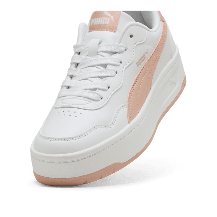 PUMA Court Lally Skye Sneakers in White Angle 2