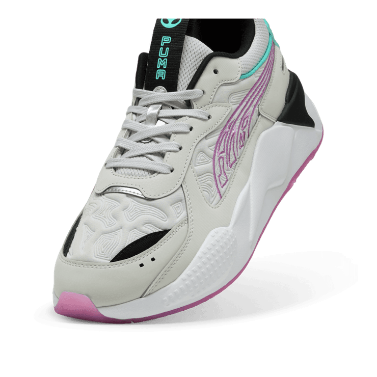 PUMA RS-X Alien Sneakers in Grey Angle 1