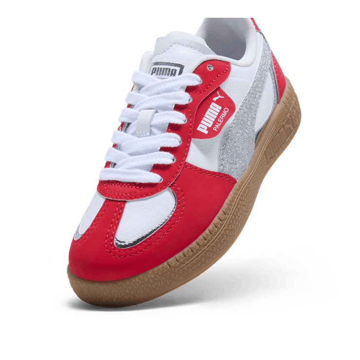 PUMA Palermo Moda Holiday Glitz in Red (GS) Angle 2