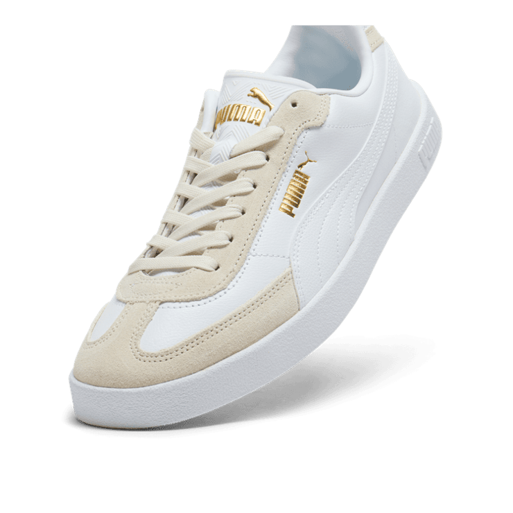 PUMA Club II Era Sneakers in White Angle 2