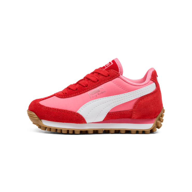 PUMA Easy Rider Love Sneakers in Pink (PS) Angle 1