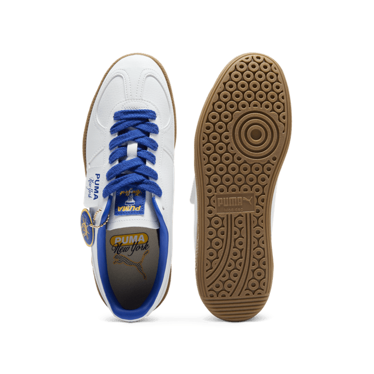 PUMA Palermo NYC Flagship Sneakers in White Angle 0