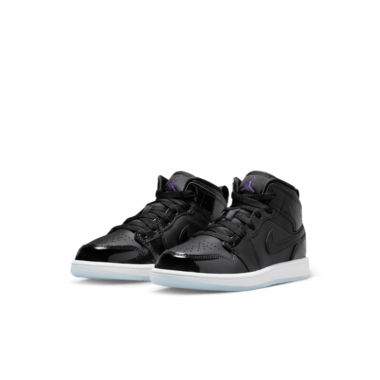 Jordan 1 Mid SE in Black | DV1339-004 (PS) Angle 2