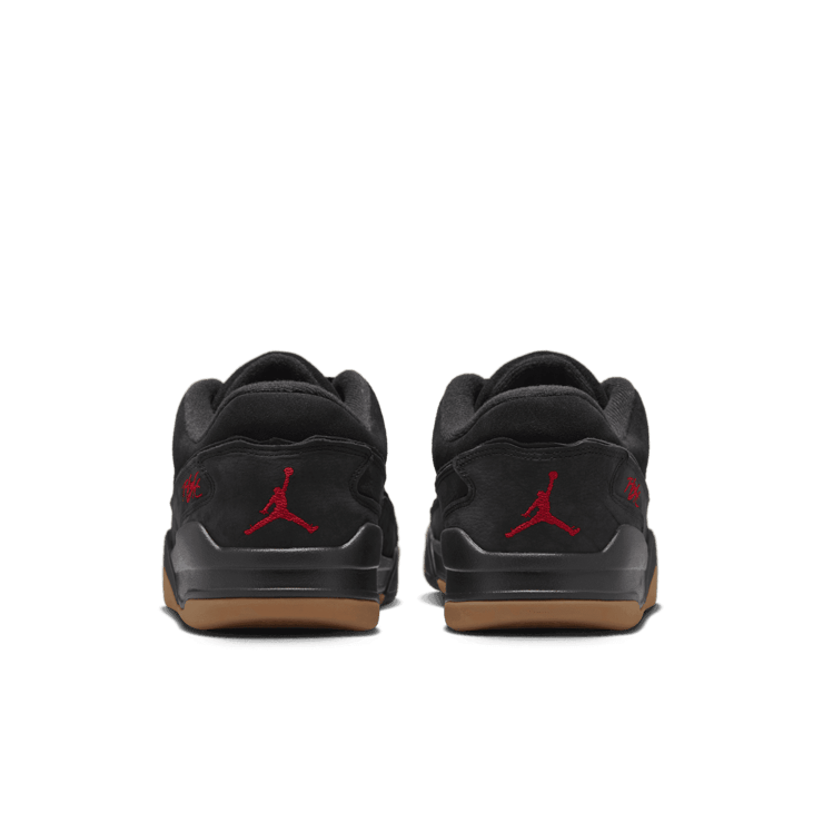 Jordan Flight Court in Black | HF3255-001 Angle 3