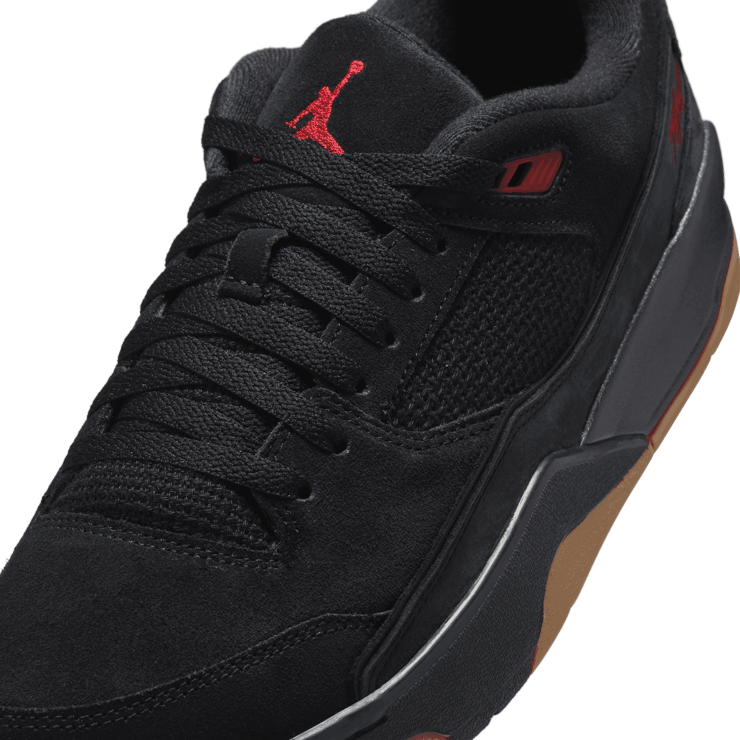 Jordan Flight Court in Black | HF3255-001 Angle 4