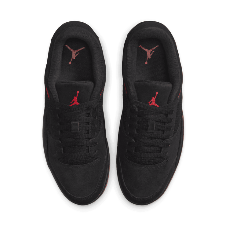 Jordan Flight Court in Black | HF3255-001 Angle 1