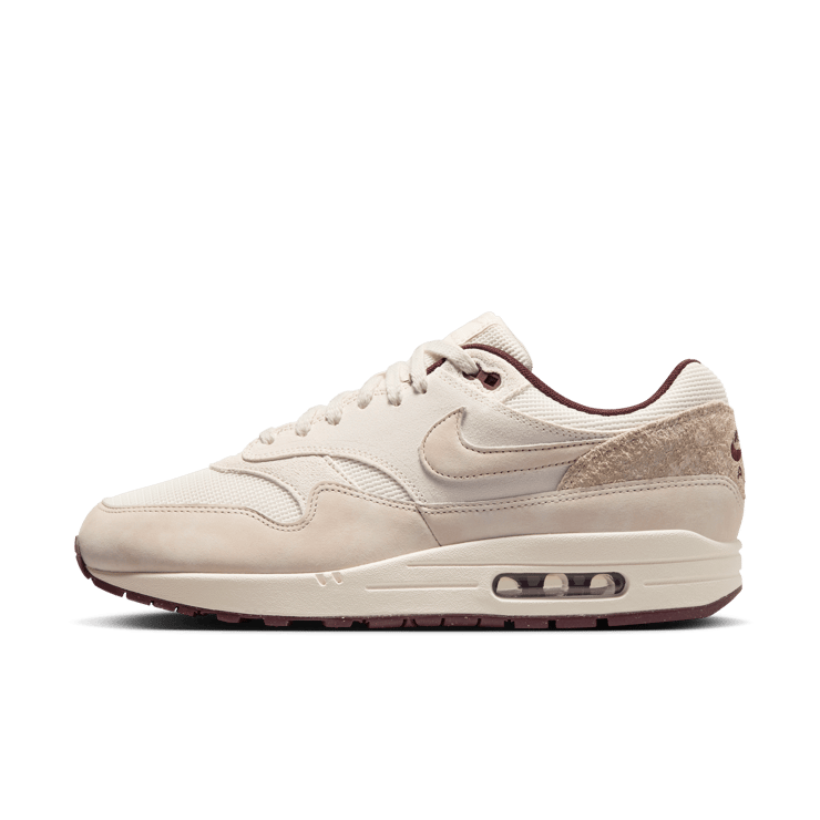 Nike Air Max 1 Light Orewood Brown Burgundy Crush Angle 5