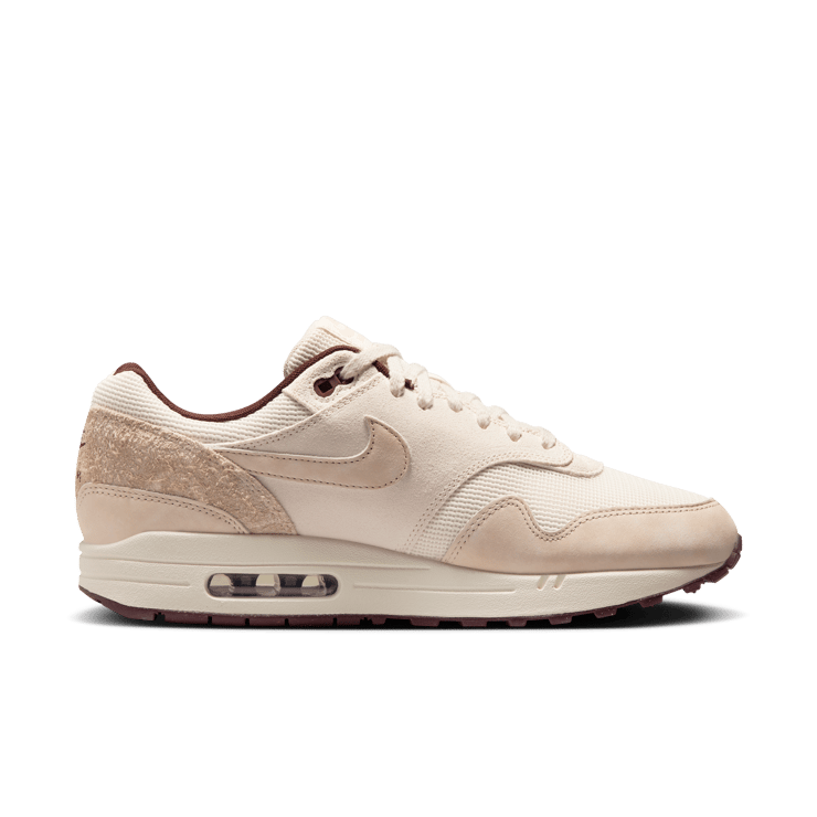 Nike Air Max 1 Light Orewood Brown Burgundy Crush Angle 4