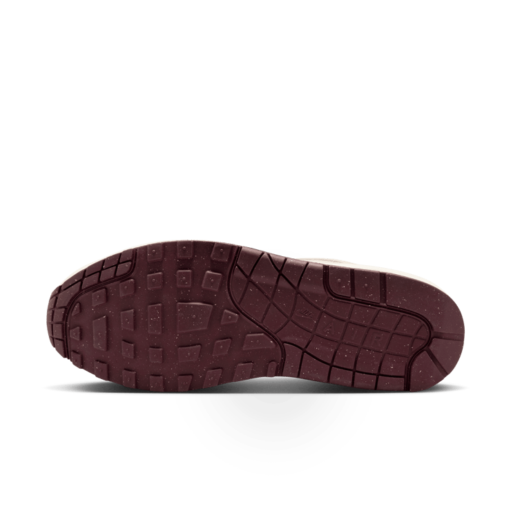 Nike Air Max 1 Light Orewood Brown Burgundy Crush Angle 1