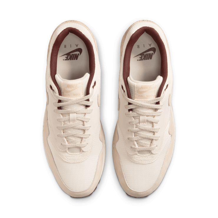Nike Air Max 1 Light Orewood Brown Burgundy Crush Angle 6