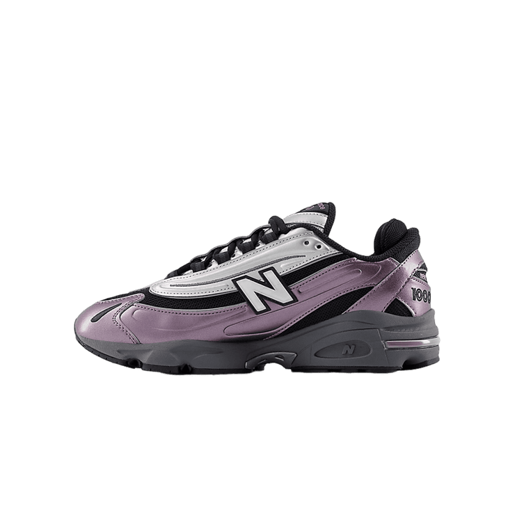 New Balance 1000 Metallic Silver Ice Wine Angle 0