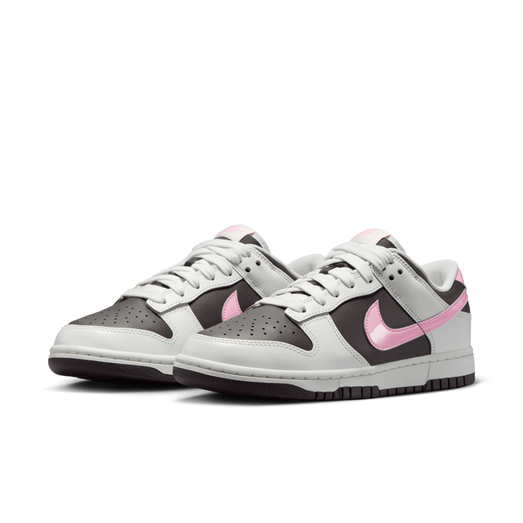 Nike Dunk Low Pink Swoosh Angle 0