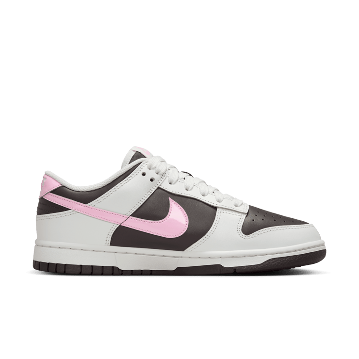 Nike Dunk Low Pink Swoosh Angle 3