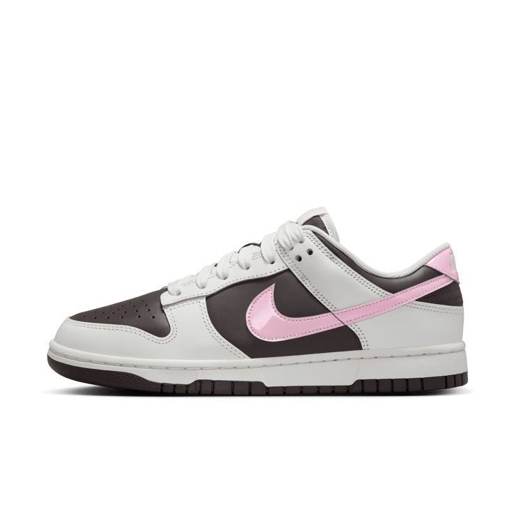 Nike Dunk Low Pink Swoosh Angle 2
