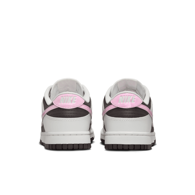 Nike Dunk Low Pink Swoosh Angle 1