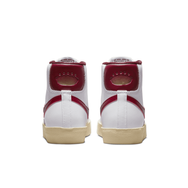 Nike Blazer Mid 77 Swoosh Pocket White Team Red (W) Angle 3