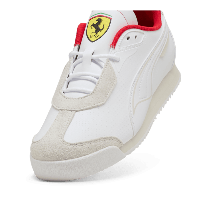 Scuderia Ferrari PUMA Roma Sneakers in White Angle 2