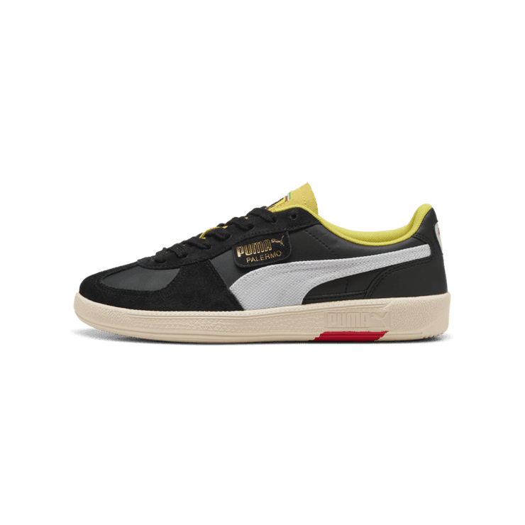 PUMA Scuderia Ferrari Palermo Sneakers in Black Angle 1